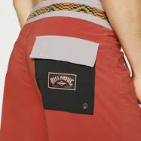 NWT!! Billabong All Day Pigment Pro 18" Boardshort Swim Trunks Size 34 - Picture 7 of 11